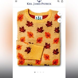 Kiel James Patrick Big Cozy Leaf Sweater